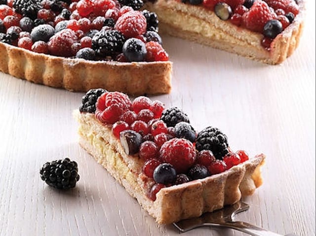 Italian Fruit Tart Cake.